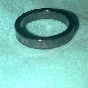 Titanium Tiffany & Co Ring